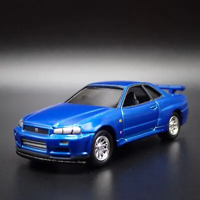 Fast Brians R34 1999-2002 Nissan Skyline Gtr Bnr34 1:64 Scale Diecast Model Car • $11.99