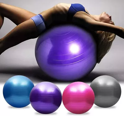 $14.24 • Buy 23  26  29  36  Yoga Ball Exercise Anti Burst Fitness Balance Workout Stability
