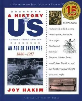 A History Of US: An Age Of Extremes: 1880-1917 A History Of US Book Eight - GOOD • $4.45