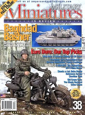 Military Miniatures In Review Magazine No 38 A Marine M1A1 New Tamiya Kit  • $9.59