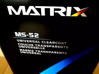 Matrix System Ms-52 Gallon Universal Clearcoat -only Clear • $110