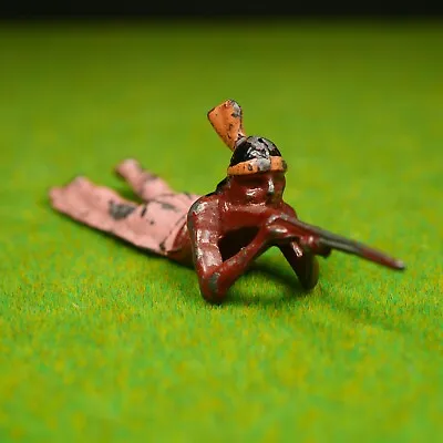 Wonderful Charbens Indian With Rifle - Vintage Lead Figures • £15.99