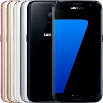 Samsung Galaxy S7 G930F 32GB Black White Gold Silver Unlocked • £54.99