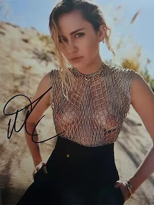 Miley Cyrus Signed Photo Original  • $61.65