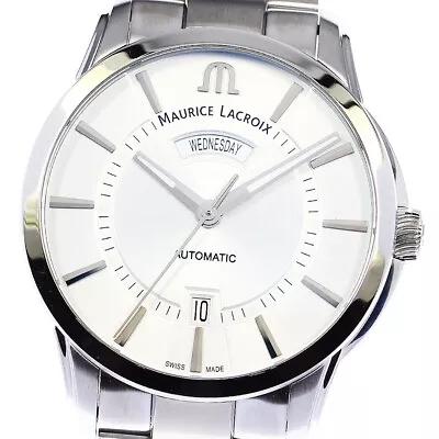 MAURICE LACROIX Pontos PT6358-SS002-130-1 Day Date Automatic Men's Watch_806606 • $805.89