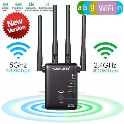 1200Mbps WiFi Range Extender Repeater Wireless Amplifier Router Signal Booster • $25.99