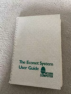 Rare Acorn  Computer The Econet System User Guide 1983 Issue 2 • £0.99