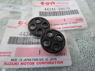 (2) Suzuki Fuel Cock Petcock Gaskets Rm100 Rm125 Tm75 Tm125 Tm250 Rm Tm 125 250  • $19.99