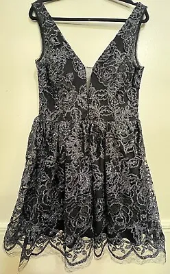 £34.40 • Buy Gianni Bini Fit N Flair Mini Dress Cocktail Prom Size 13