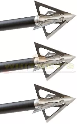 G5 Striker X Crossbow Broadheads - 125gr. - 4 Blade - 3pk - 614X • $41.99