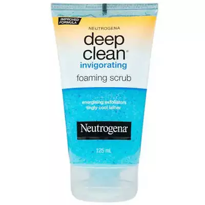 Neutrogena Deep Clean Invigorating Foaming Scrub 125g • $19.99