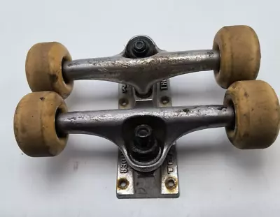 Thunder Trucks 147 Team High Polished Silver Pair Of Two Skateboard Trucks • $22