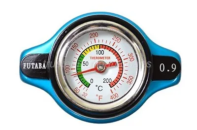 Radiator Cap 13 PSI With Temperature Gauge Futaba 10241 • $17.10