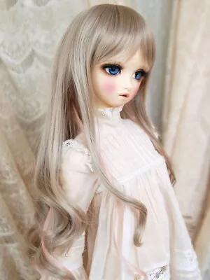 LeekeWorld Custom ART Wig . BJD Doll Wig Size: 6/7 . Ball Jointed Doll WIG MSD • $25