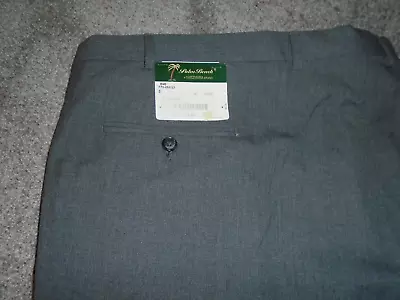 Palm Beach Big And Tall Men's Dress Slacks/Pants  56 Reg Gray  NWT • $29.97