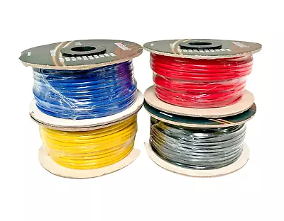 12 Gauge Electrical Wire 4 Pack Cable Set 1 Each Color 100ft Each CCA Wire 12v • $35.49