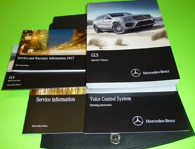 2017 MERCEDES BENZ GLS 450 550 63 AMG Owners Manual SET 17 GLS550 GLS450 +case  • $107.99