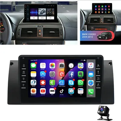 8  Android 10 For BMW E38 E39 E53 X5 GPS Navigation DAB Car Stereo Radio Camera • $134.99