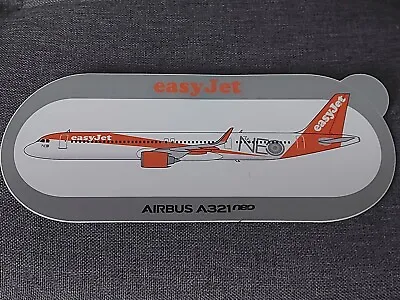 £3.99 • Buy Airbus Sticker - Easyjet Airlines Airbus A321 NEO Aircraft 