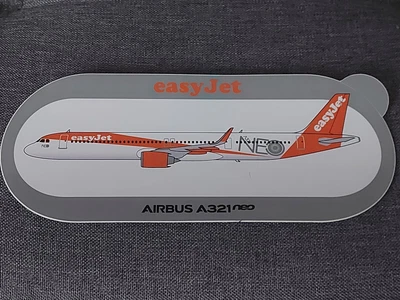 £3.99 • Buy Airbus Sticker - Easyjet Airlines Airbus A321 NEO Aircraft 