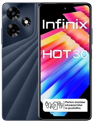 Infinix Hot 30 8GB+256GB BLACK Dual SIM Android Mobile Phone (New&Unlocked) • $252.63