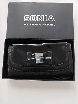 Sonia Rykiel Black PU Leather Wallet • $25