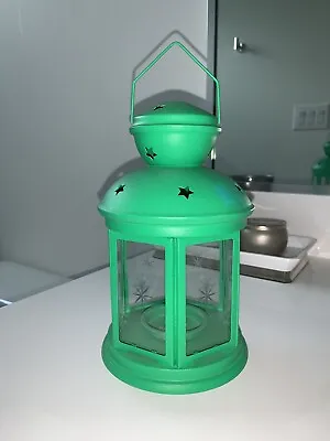 $24.95 • Buy IKEA Rosters Tea Light Lantern - Green