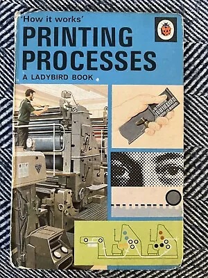 Vintage Ladybird Book How It Works Series 654 Printing Processes • £9.95