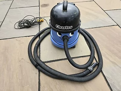 Numatic Charles CVC 370-2 Wet And Dry Bag Cylinder Vacuum Cleaner - Blue • £69.99