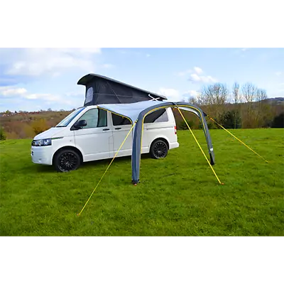 Maypole Air Frame Inflatable Sun Canopy Sun Shade Grey Awning For Campervans Low • £219.99