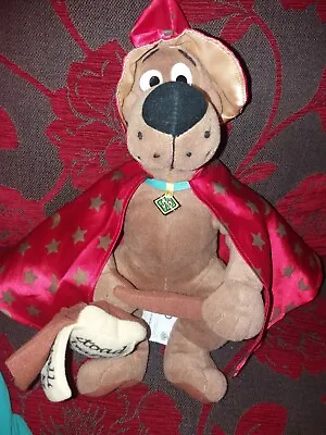 Scooby Doo 14” High Magic Wizard Talking Plush Soft Toy Working  • £7.95