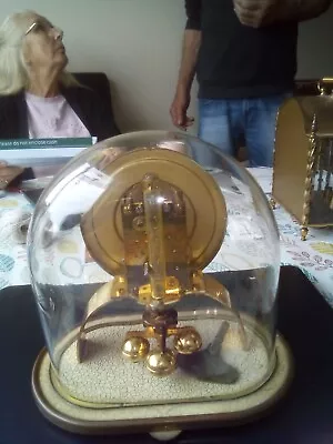 £75 • Buy Large Glass Dome Anniversary Clock Not Working