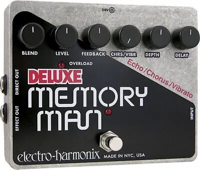 Electro-Harmonix XO Deluxe Memory Man Analog Delay With Chorus/Vibrato • $250.90