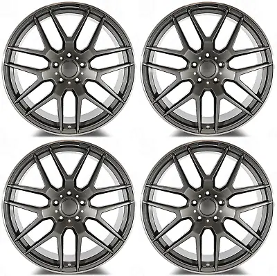 4 PCS 22  Wheels Fit Mercedes Benz GL550 R350 ML350 ML500 ML550 22x10 5x112 • $1241