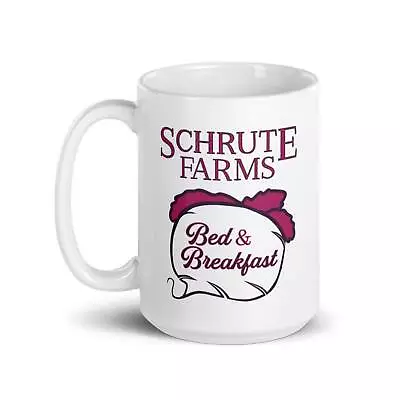 Dwight Schrute Farm The Office Tv Show Gift Bed And Breakfast Beet Love White • $26.99