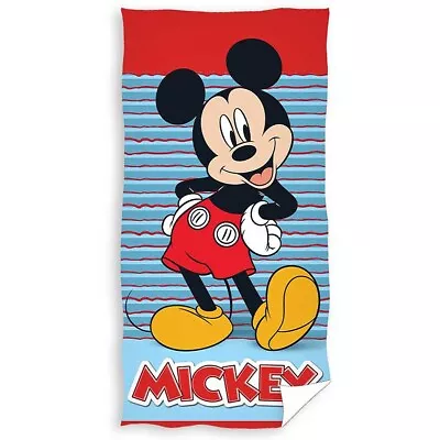 Mickey Mouse Towel Birthday Christmas Gift Official Product • £19.99