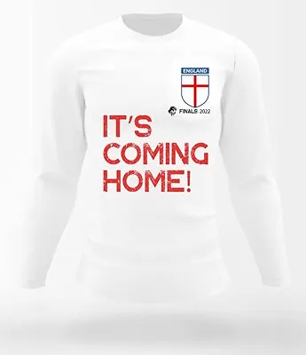 £8.99 • Buy England Football Shirt It's Coming Home World Cup 22 Shirt Adults Mens Kids Boys