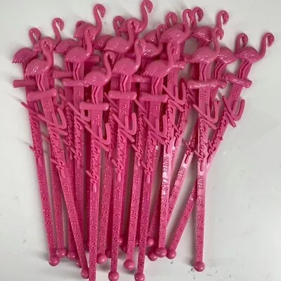 Vtg The Flamingo Hotel Casino Las Vegas SWIZZLE STICK Stirrer Stir Lot Of 20 USA • $39