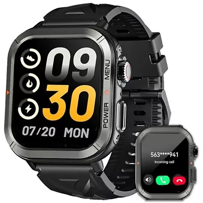 Blackview Military Smart Watch(Answer/Make Call) Rugged Tactical Fitness Tracker • $29.99