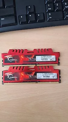 ✅ G.Skill Ripjaws F3-12800CL9D-8GBXL DDR3 1600MHz Memory.  8GB (2x 4GB). • £14.99