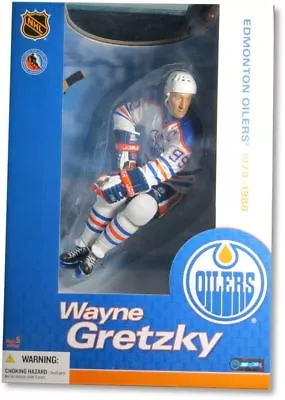 Wayne Gretzky McFarlane Legends 12  Figure Edmonton Oilers White Jersey • $54.99