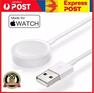 For Apple Watch IWatch 8 7 6 5 4 2 1 Magnetic Fast Charger Charging Cable • $5.90