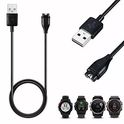 USB Sync Charging Cable Charger Lead For GARMIN Fenix 5 6 Vivoactive 3 Vivosport • $8.79