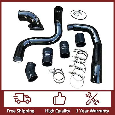 Turbo Intercooler Pipe Boot Kit CAC Pipe & Boot Kit Fit For Ford Diesel 6.0L V8 • $98.99