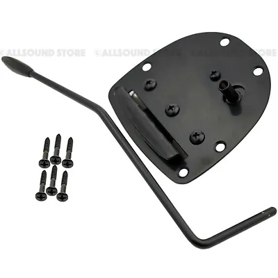 BLACK Jazzmaster Jaguar Tremolo Bridge Vibrato & Whammy For Fender Guitar • $49.99