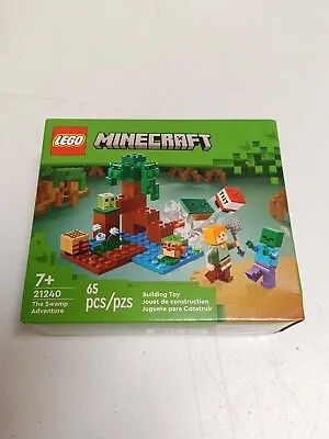 LEGO Minecraft The Swamp Adventure Set With Figures 21240 • $9.01