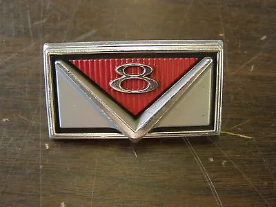 NOS OEM Ford 1966 Mercury Comet V8 Grille Ornament Emblem Trim • $39