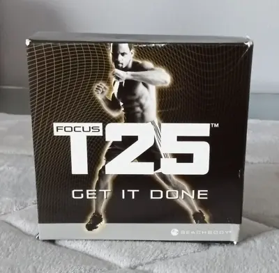 Beachbody Focus T25 Get It Done 9 DVD Set-Exercise & Fitness Workout!-EXC. COND! • $9.99