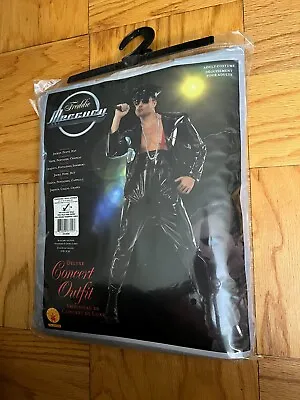 $59.99 • Buy Bravado Freddie Mercury Costume Deluxe Concert Outfit-1-Size-NEW-Smoke/Pet-free