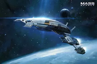 $12.95 • Buy Mass Effect 3 Normandy POSTER Glossy Finish {S5 PS4 XBOX ONE - NVG326